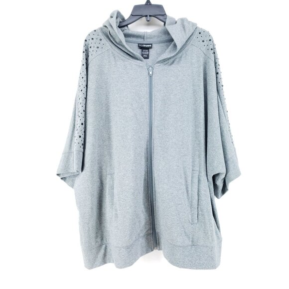 Lane Bryant Fashion Jacket Women's Plus Size 22/24 Gray - Picture 1 of 6